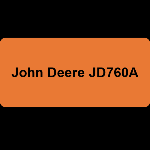 John Deere JD760A